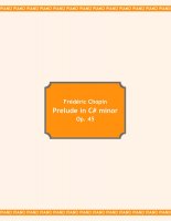 Скриншот к файлу: Prelude in C# minor Op. 45